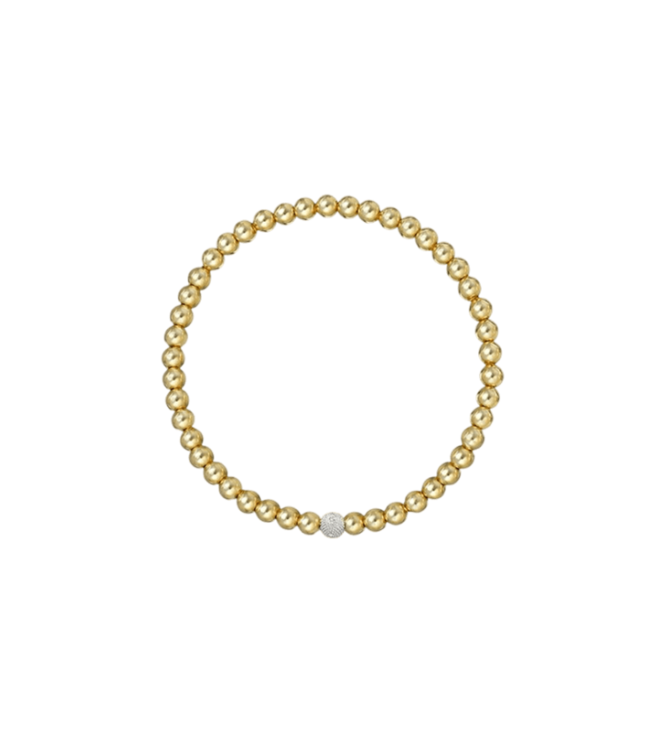 Gold Bead Bracelet