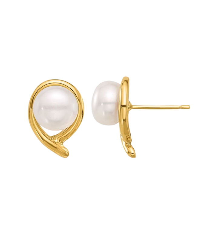 Pearl Stud Earrings